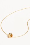 NO RAIN, NO FLOWERS SPINNING MEDITATION NECKLACE (18K GOLD VERMEIL)