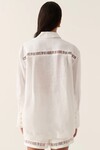 REFRAME OVERSIZED LOGO SHIRT (IVORY)