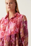 VISION SMOCK MINI DRESS (KALEIDOSCOPIC ROSE)