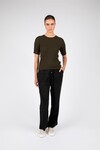 REIGN RIB KNIT TEE (CYPRESS)