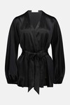 RHODE ROBE (BLACK SILK)