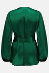 RHODE ROBE (EMERALD GREEN SILK)