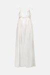 ESTHER DRESS (WHITE POPLIN)