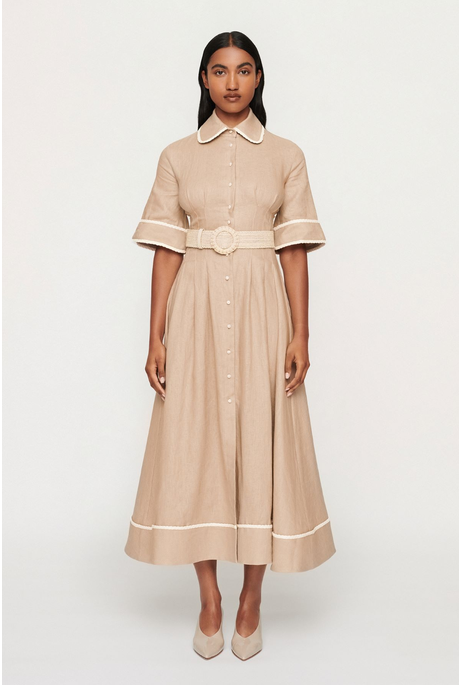 LUCIA SHIRTDRESS (OAT)