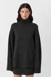 ROMEO FUNNEL NECK (CHARCOAL)