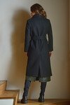 MELTON MOMENT COAT (BLACK)