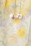 HARMONY BILLOW BLOUSE (CITRUS GARDEN PRINT )