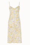 HARMONY TIERED MIDI DRESS (CITRUS GARDEN PRINT)