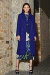 MELTON MOMENT COAT (COBALT)