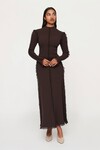 ELARA FRINGE KNIT TOP (CHOCOLATE)