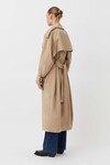 EVANS CLASSIC TRENCH COAT  (SAND)