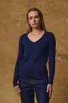 MERINO CABLE SWEATER (OXFORD)