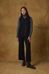 MERINO VEST (BLACK)