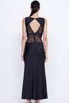 JULIETTE V NECK MAXI DRESS (BLACK)