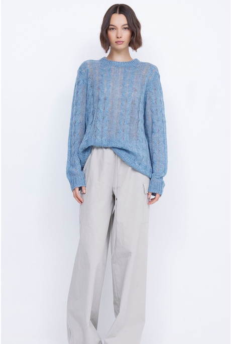 JULIE KNIT JUMPER (DOLPHIN BLUE)