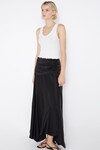 CHANTILLY RUCHED SKIRT (BLACK)