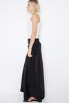 CHANTILLY RUCHED SKIRT (BLACK)
