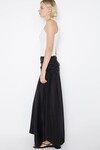 CHANTILLY RUCHED SKIRT (BLACK)