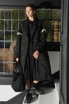 GOSSIP PEARL COAT (BLACK)