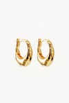 RADIANT ENERGY SMALL HOOPS (18K GOLD VERMEIL)