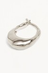 RAIDANT ENERGY SMALL HOOPS (STERLING SILVER)