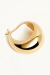 SUNKISSED LARGE HOOPS (18K GOLD VERMAIL)