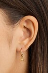 I AM PROTECTED HOOPS (18K GOLD VERMEIL)