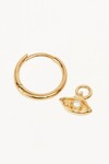 I AM PROTECTED HOOPS (18K GOLD VERMEIL)