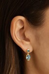 SACRED JEWEL TOPAZ EARRINGS (18K GOLD VERMEIL)