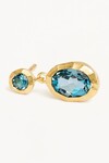 SACRED JEWEL TOPAZ EARRINGS (18K GOLD VERMEIL)