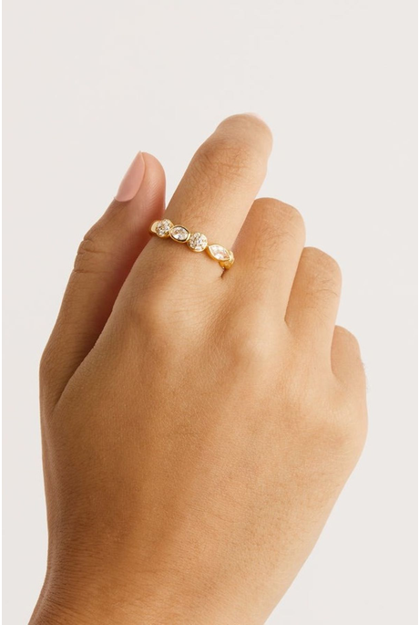 MAGIC OF EYE RING (18K GOLD VERMEIL)