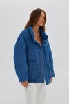 DENIM PUFFER (DENIM BLUE)