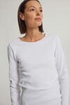 VERE LONG SLEEVE TEE (WHITE)