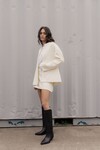 DROP SHOULDER COAT (IVORY)