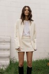 DROP SHOULDER COAT (IVORY)