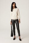 CASHMERE CREW JUMPER (PEARL)