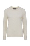 CASHMERE CREW JUMPER (PEARL)