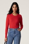 NINA MERINO JUMPER (TOMATO RED)