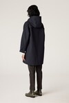 ANAIS CAR COAT (NAVY)