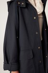 ANAIS CAR COAT (NAVY)