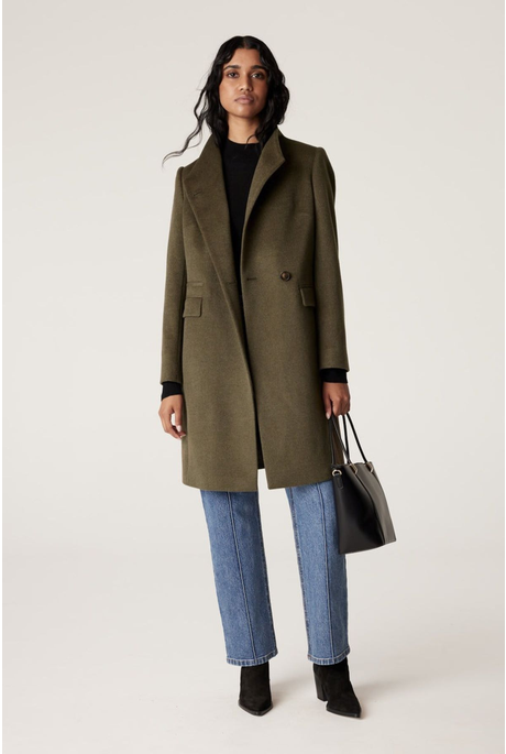 ETON WOOL COAT (KHAKI)