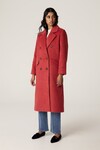 SABINE DOUBLE BREASTED COAT (RED)