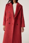 SABINE DOUBLE BREASTED COAT (RED)