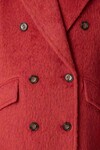 SABINE DOUBLE BREASTED COAT (RED)