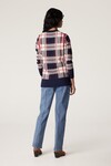 MERINO CHECK JUMPER (RED CHECK)