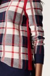 MERINO CHECK JUMPER (RED CHECK)