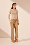 IRENA LOW RISE SLOUCH PANT (WHEAT)