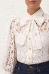 TRANQUILITY LACE BLOUSE (IVORY)