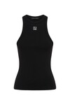 NORA RIB TANK (BLACK)