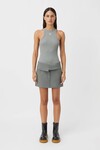 NORA RIB TANK (GREY MARLE)